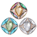 10pcs Snap Jewelry Crystal Buttons for DIY 18mm Snaps Bracelet ZA3053A