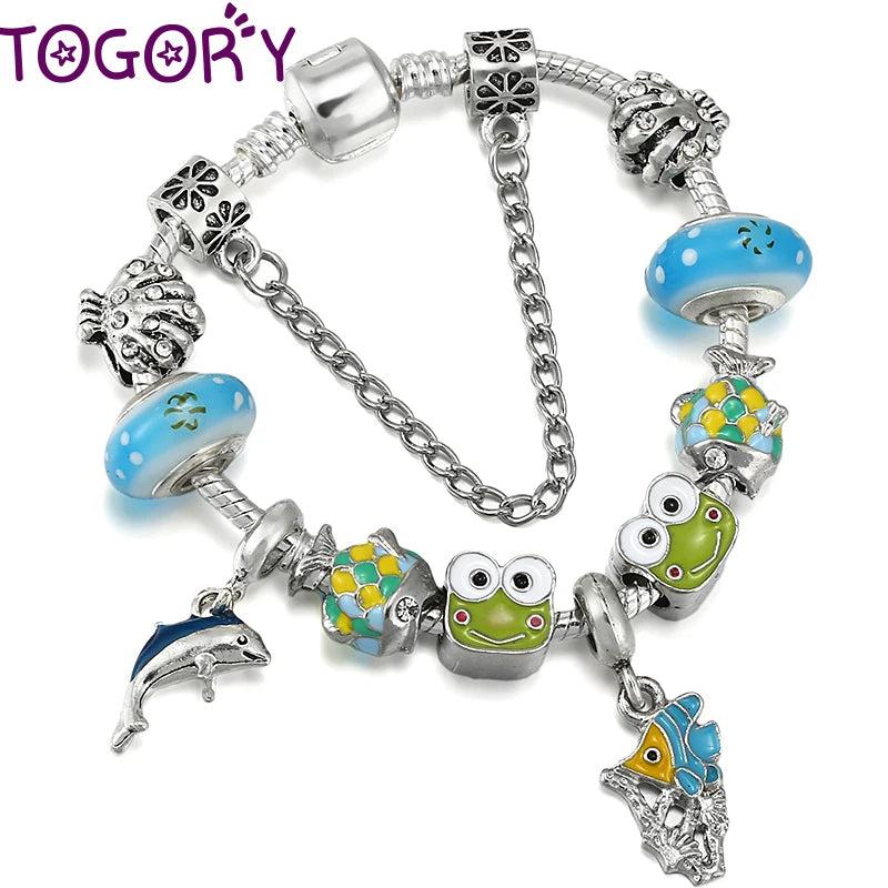 Summer Style Beads Charm Bracelet with Vintage Chain