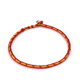 2PCS Tibetan Buddhist Red Rope Friendship Bracelets