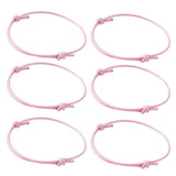 50pcs Woven Waxed Cord Bracelet Adjustable Thread Rope Bracelets Gift