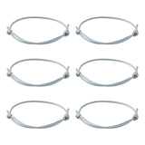 50pcs Woven Waxed Cord Bracelet Adjustable Thread Rope Bracelets Gift