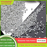 D VVS1 3.5mm Moissanite Round 0.2ct Gemstone