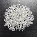 D VVS1 3.5mm Moissanite Round 0.2ct Gemstone