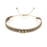KKBEAD Multi-Color Fabric Cloth Bracelet for Women