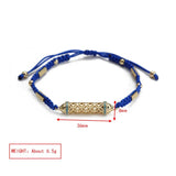 Zircon Bead Tube Bracelet For Women Man Punk Party Jewelry Gift