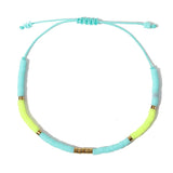 Colorful Smoky Clay Stackable Bracelets for Women - Pack of 12
