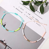 Colorful Smoky Clay Stackable Bracelets for Women - Pack of 12