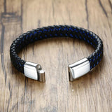 Type 2 Diabetes Medical Bracelet Men's Leather Rope Waterproof Bracelet