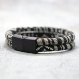 Ethnic Fabric Rope Magnetic Bracelet Boho Double-Layer Wrap Bracelet For Men