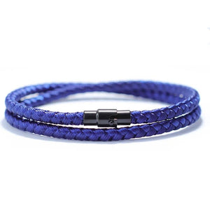 Hiphop Double Layer Rope Bracelet Unisex Lucky Red Bracelet