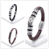 Punk Style Magnetic Clasp Stainless Steel Men's Bracelet