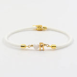 Shell Heart Letter Charm Bracelet Adjustable A-Z Rope Bracelet Women Jewelry