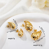 Chunky Water Drop Earrings for Women