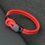 Men Rope Bracelet Double Layer Red Thread Pulseria Gift For Him Accessories