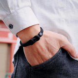 Men Rope Bracelet Double Layer Red Thread Pulseria Gift For Him Accessories