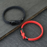 Men Rope Bracelet Double Layer Red Thread Pulseria Gift For Him Accessories
