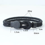 Men Rope Bracelet Double Layer Red Thread Pulseria Gift For Him Accessories