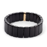 Acrylic Beaded Elastic Bangle for Women