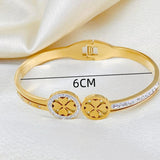 Lucky Grass Stainless Steel Bracelet