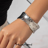 Vintage Silver Punk Bracelet for Women