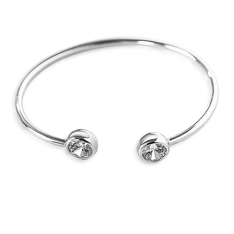 Crystal Rhinestone Cuff Bracelet Bangle Jewelry Gift