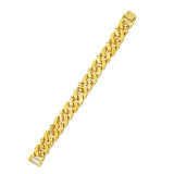 Forever Not Fade 24K Filled Jewelry Bracelets for Men Women