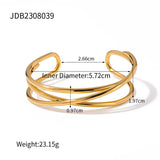 Uworld Stainless Steel Statement Cuff Bracelet Bangle