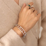 Custom Stainless Steel Bracelet for Her