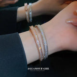 High Zircon Bracelet Small Hand Jewelry HB1537
