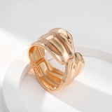 Punk Heavy Metal Wide Cuff Arm Bangles Women Men