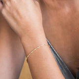 Sterling Silver Bracelet For Women 18K Wedding Party Chain