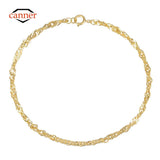 Sterling Silver Bracelet For Women 18K Wedding Party Chain