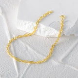Sterling Silver Bracelet For Women 18K Wedding Party Chain