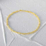 Sterling Silver Bracelet For Women 18K Wedding Party Chain