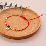 Go2boho Evil Eye Heart Bracelet Enamel Summer Beach Boho Jewelry