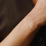 925 Sterling Silver Chain Bracelet for Women Wedding Party Fine Jewelry
