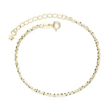 S925 Sterling Silver Bracelet 14K Plated Chain Bracelet For Women