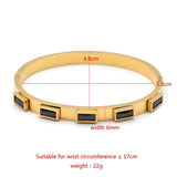 Colorful Crystal Bangles Zircon Cuff Bracelet Wedding Jewelry