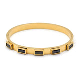 Colorful Crystal Bangles Zircon Cuff Bracelet Wedding Jewelry