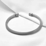 Steel Wire Mesh Bracelet Unisex Chain Bangle