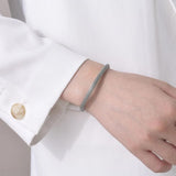 Steel Wire Mesh Bracelet Unisex Chain Bangle