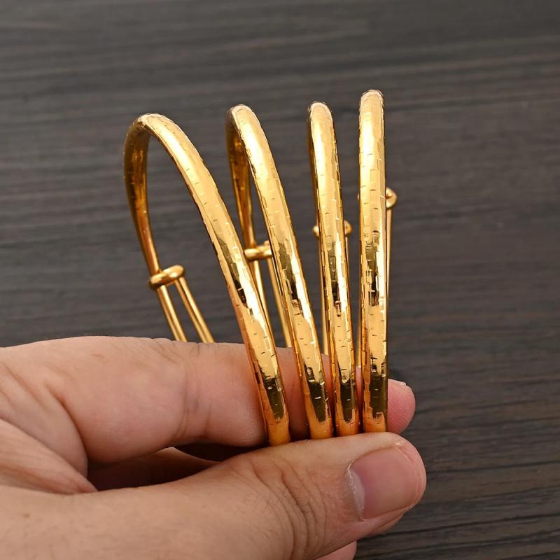 Ethiopian Dubai Bracelets for Women - Wedding Jewelry Cuff Bangles