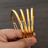 Ethiopian Dubai Bracelets for Women - Wedding Jewelry Cuff Bangles
