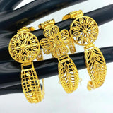 Dubai Charm Bracelet 24k Plated African Middle East Event Wristbands