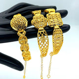 Dubai Charm Bracelet 24k Plated African Middle East Event Wristbands
