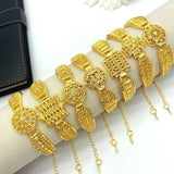 Dubai Charm Bracelet 24k Plated African Middle East Event Wristbands
