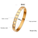 Crystal Beaded Bracelet Bangles for Women Wedding Jewelry