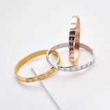 Crystal Beaded Bracelet Bangles for Women Wedding Jewelry