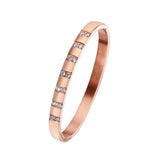 Crystal Beaded Bracelet Bangles for Women Wedding Jewelry