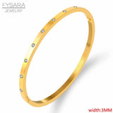 Lover Jewelry Bangle Titanium Steel Couple Bracelets Men